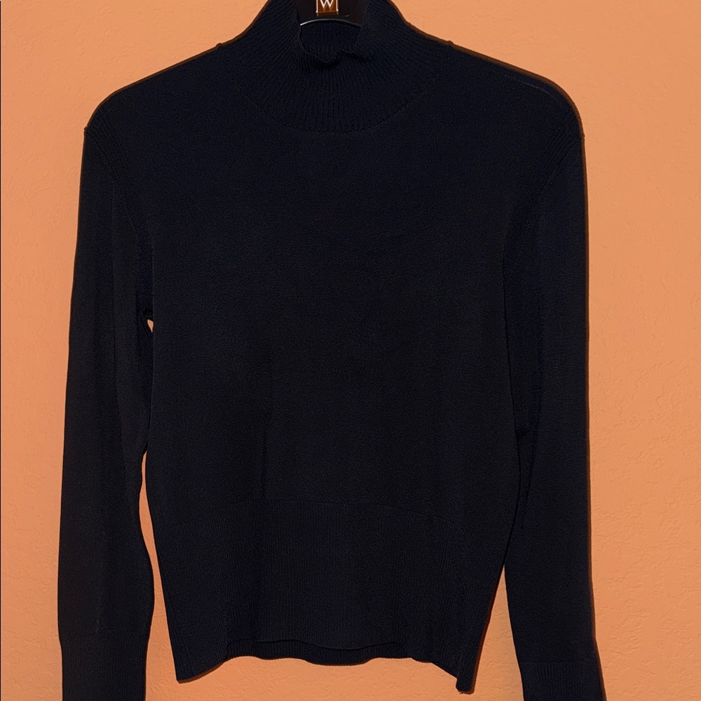 DKNY Black Turtleneck Sweater